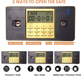 45cm Large Digital Electronic Safe Deposit Safe Security Box Office Home Cash Jewelry