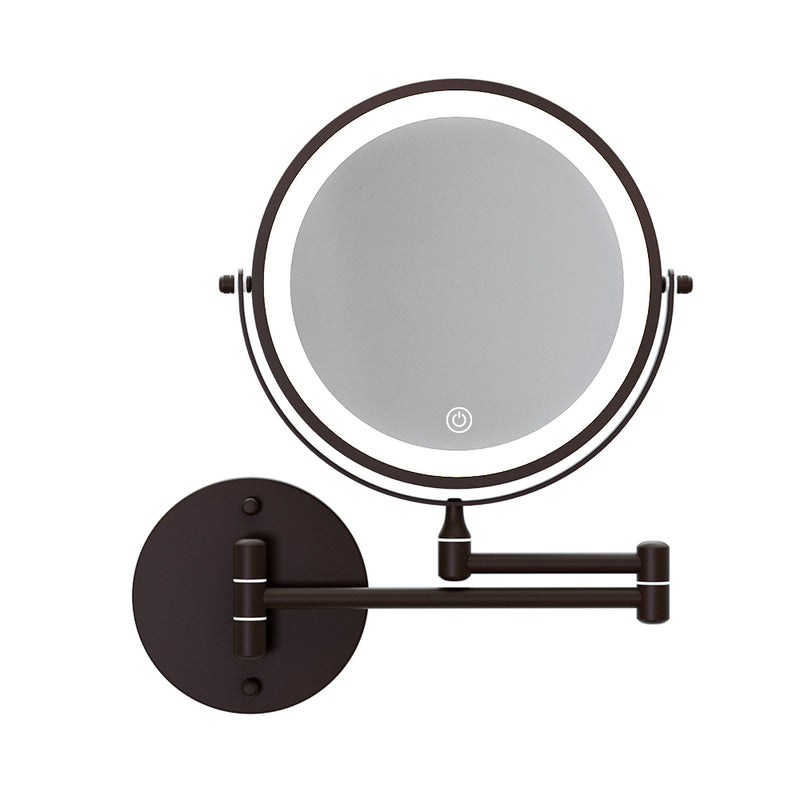 Embellir Extendable Makeup Mirror 10X Magnifying Double-Sided Bathroom Mirror BR