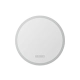 Embellir Bluetooth LED Wall Mirror With Light 50CM Bathroom Decor Round Mirrors