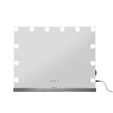 Embellir Makeup Mirror 58X46cm Hollywood with Light Vanity Dimmable Wall 15 LED