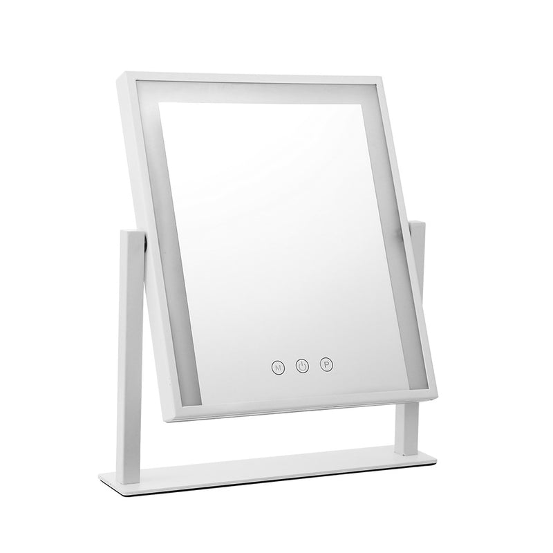 Embellir Makeup Mirror 30x40cm with Led light Lighted Standing Mirrors White