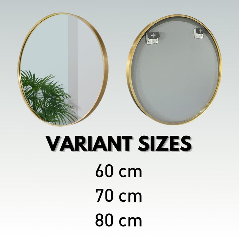 EKKIO Round Mirror No LED (80cm) EK-MR-102-JT (Old RM-102)