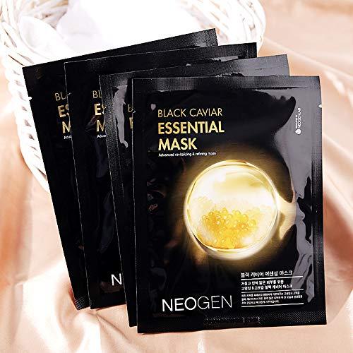 Neogen Black Carviar Essential Mask Advanced Revitalizing And Refining Mask 10PCS